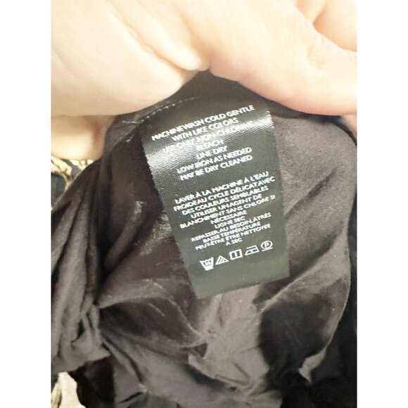 Maeve Black and Tan Botanical Maxi Dress - Picture 6 of 7